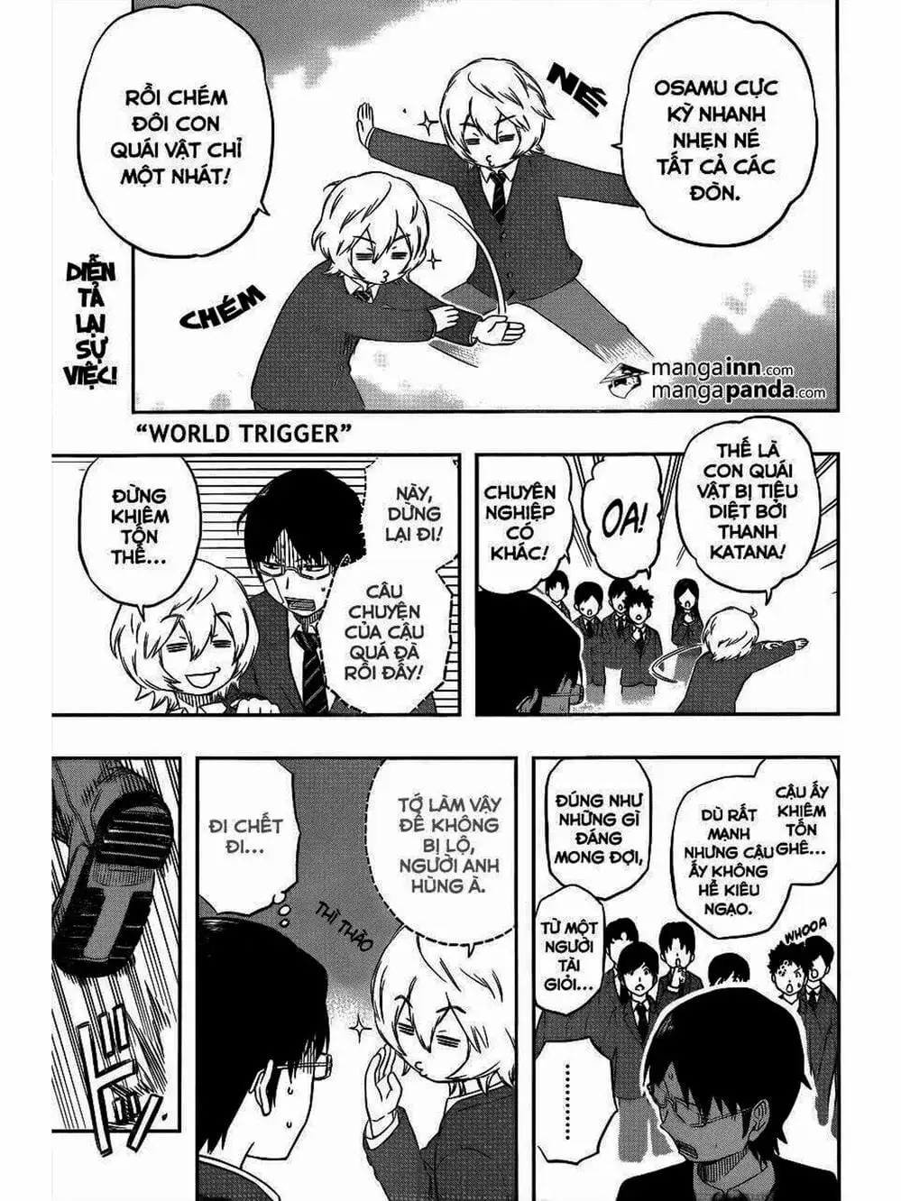 Truyện Tranh Kỷ Nguyên Trigger - World Trigger trang 7
