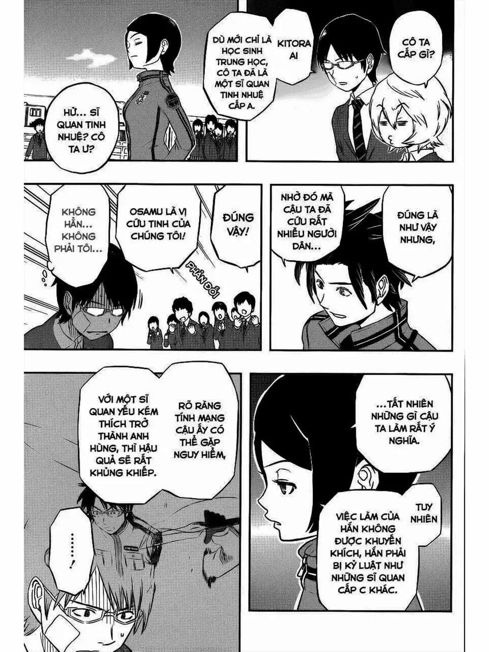 Truyện Tranh Kỷ Nguyên Trigger - World Trigger trang 7