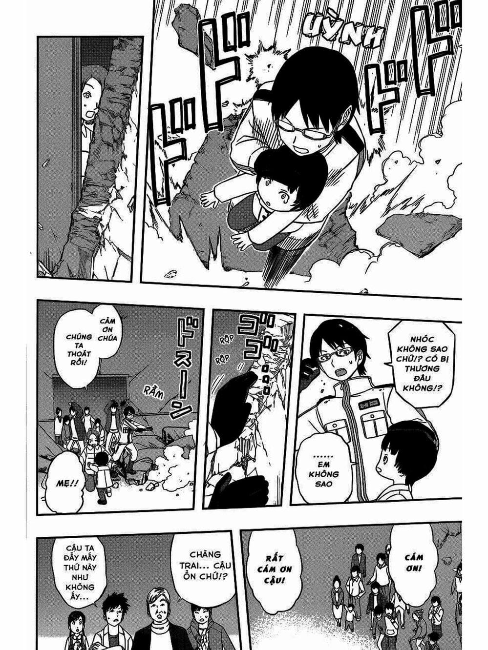 Truyện Tranh Kỷ Nguyên Trigger - World Trigger trang 7