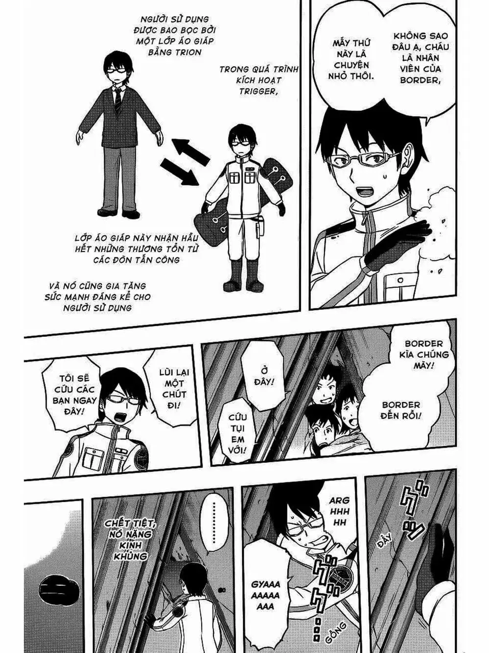 Truyện Tranh Kỷ Nguyên Trigger - World Trigger trang 7