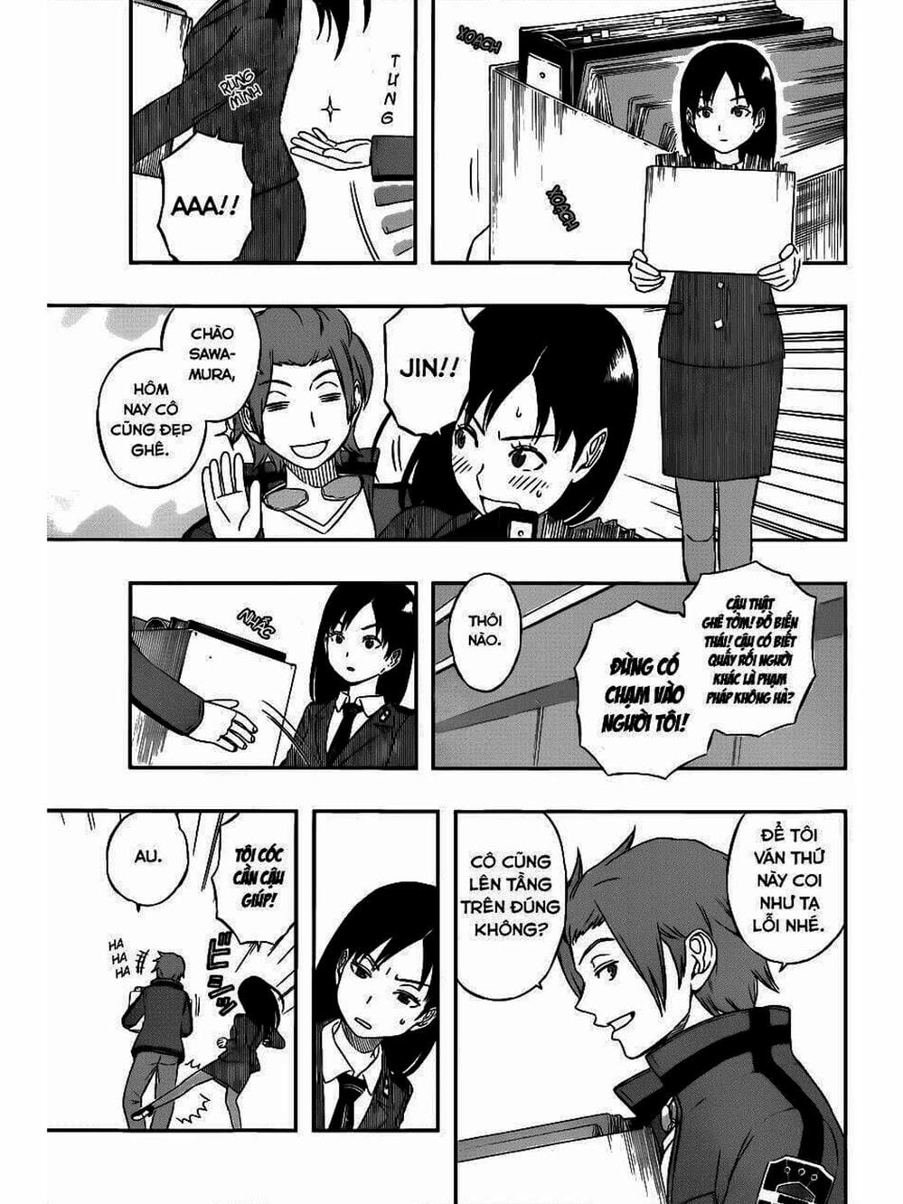 Truyện Tranh Kỷ Nguyên Trigger - World Trigger trang 7