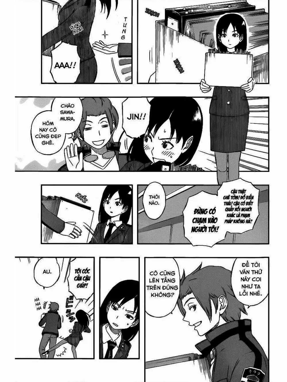 Truyện Tranh Kỷ Nguyên Trigger - World Trigger trang 7