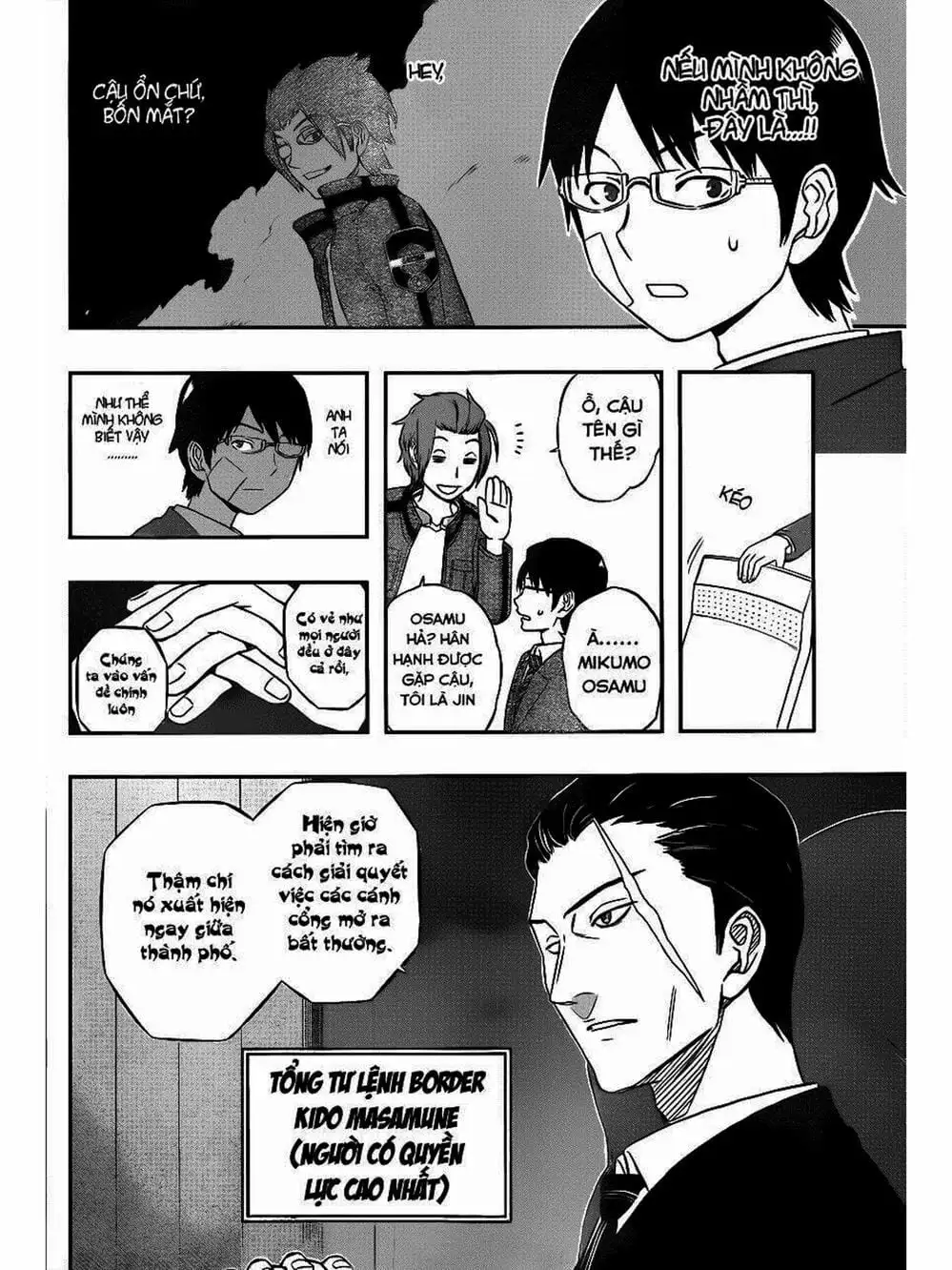 Truyện Tranh Kỷ Nguyên Trigger - World Trigger trang 7