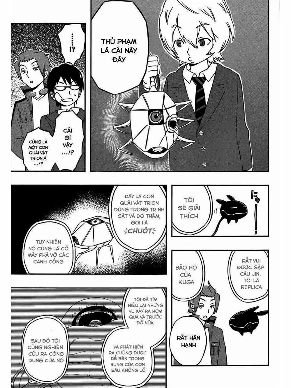 Truyện Tranh Kỷ Nguyên Trigger - World Trigger trang 7