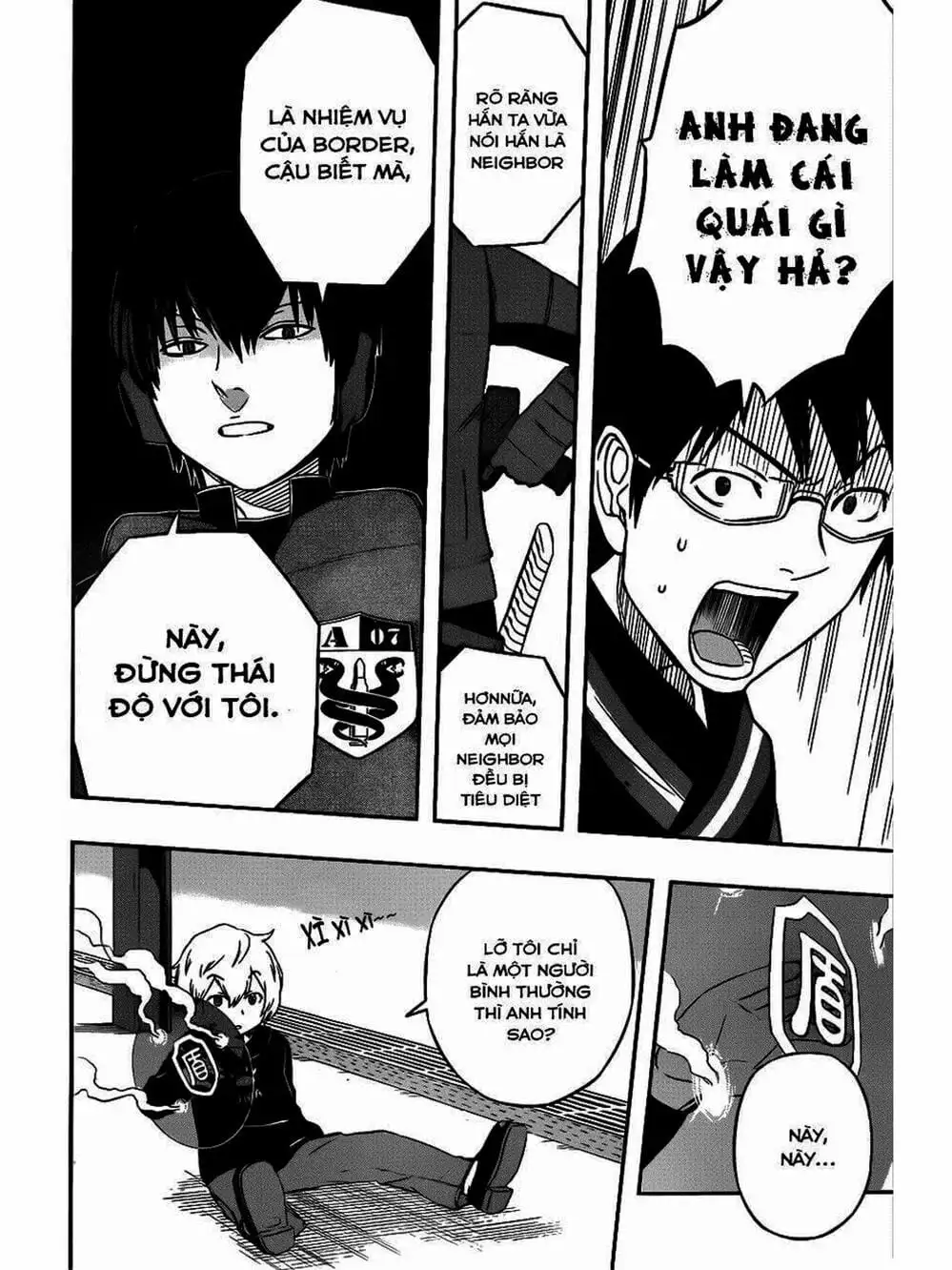 Truyện Tranh Kỷ Nguyên Trigger - World Trigger trang 7