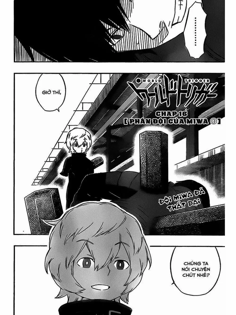 Truyện Tranh Kỷ Nguyên Trigger - World Trigger trang 7