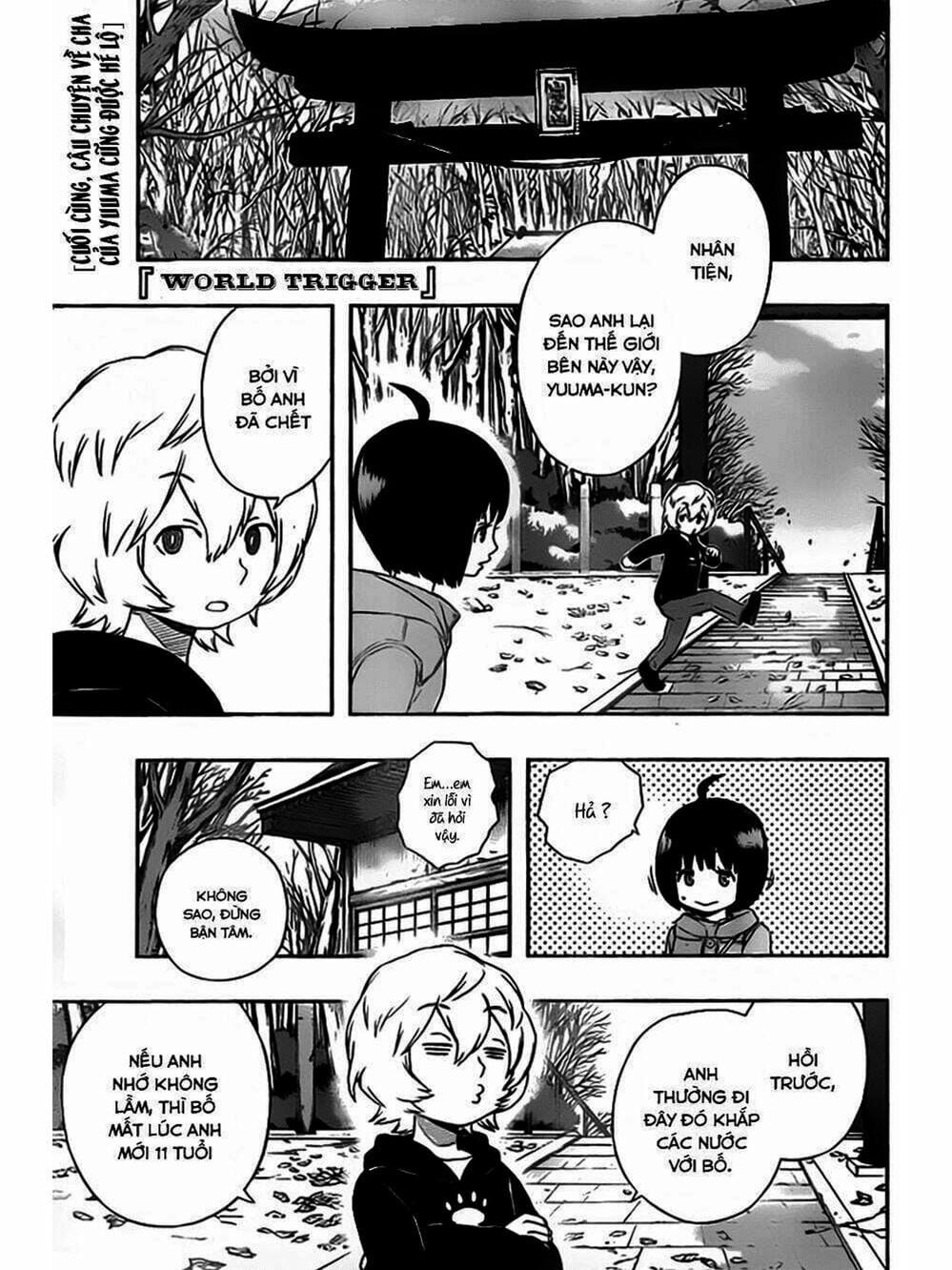 Truyện Tranh Kỷ Nguyên Trigger - World Trigger trang 7