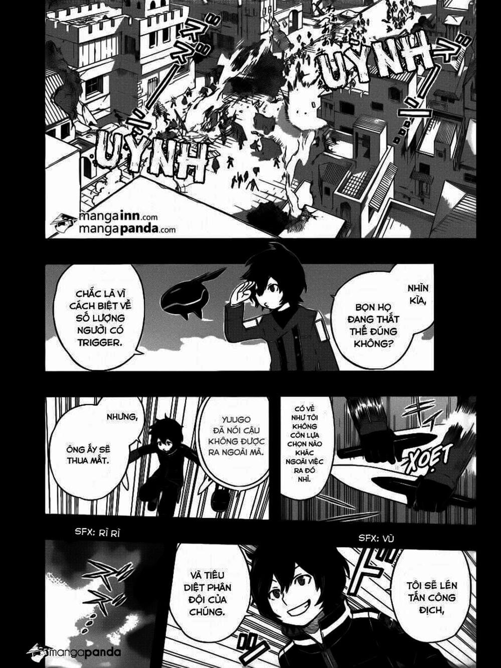 Truyện Tranh Kỷ Nguyên Trigger - World Trigger trang 7