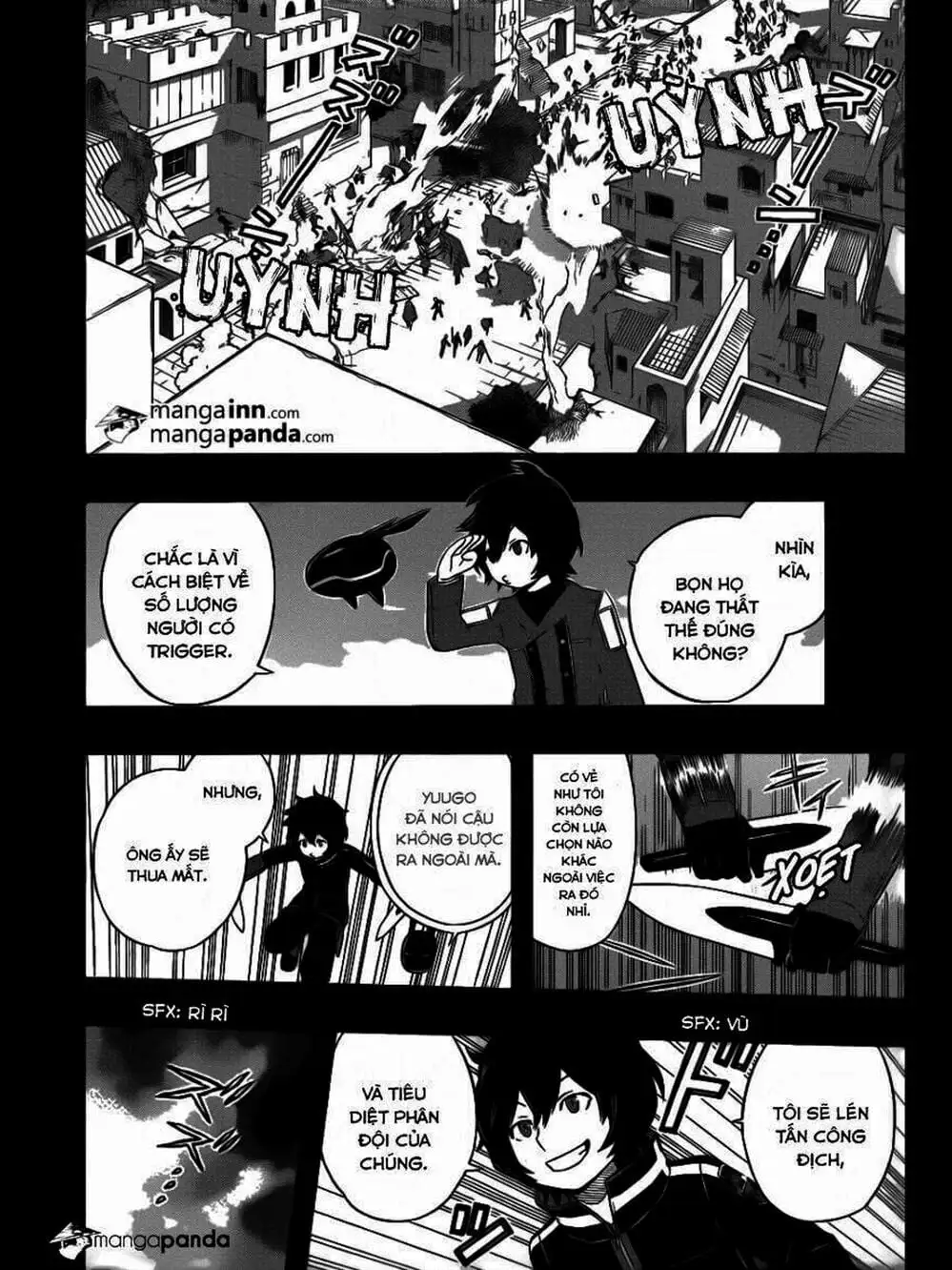 Truyện Tranh Kỷ Nguyên Trigger - World Trigger trang 7