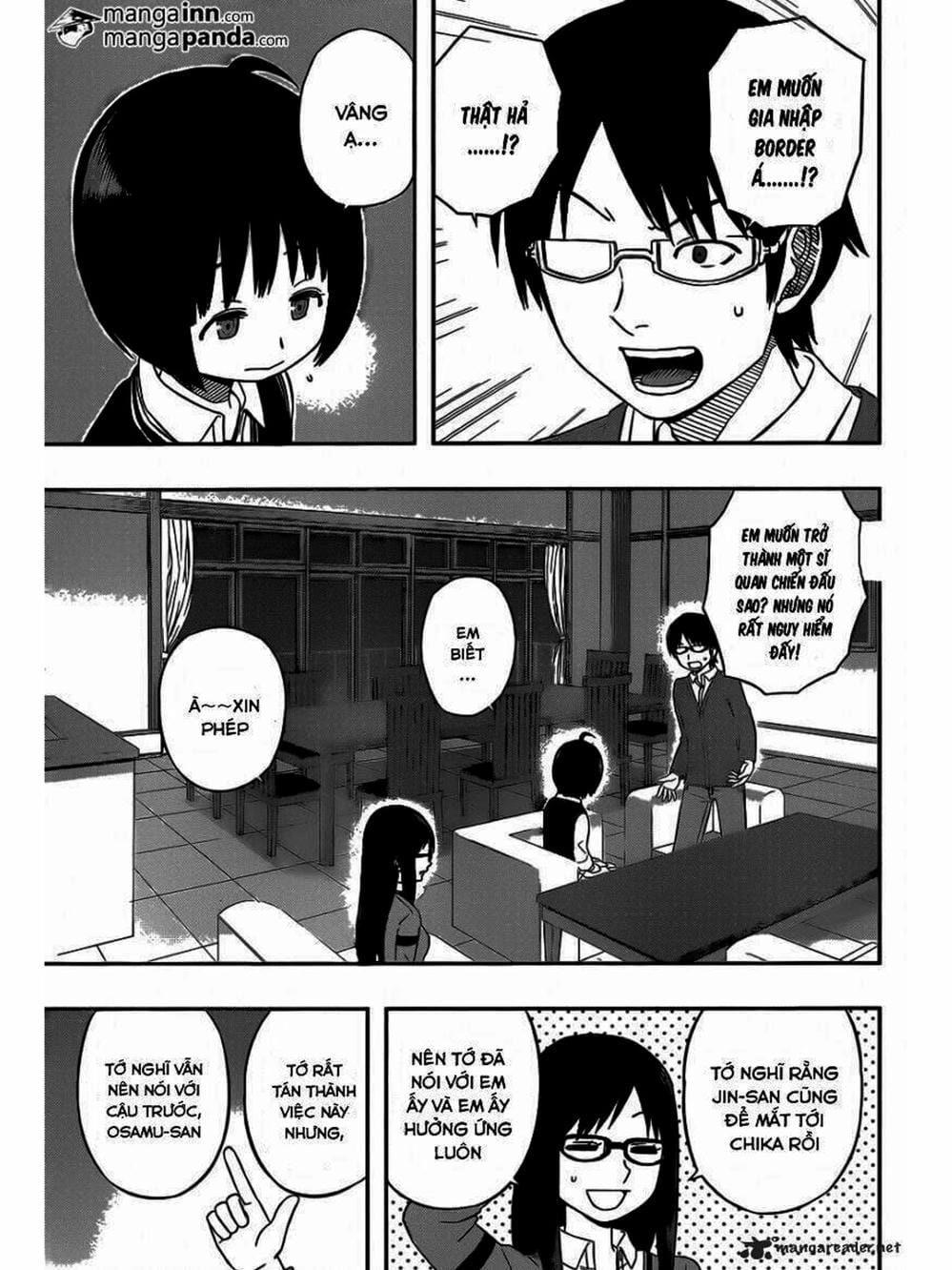 Truyện Tranh Kỷ Nguyên Trigger - World Trigger trang 7