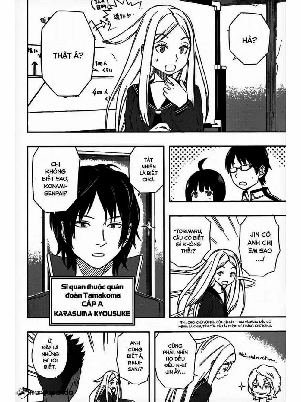 Truyện Tranh Kỷ Nguyên Trigger - World Trigger trang 7