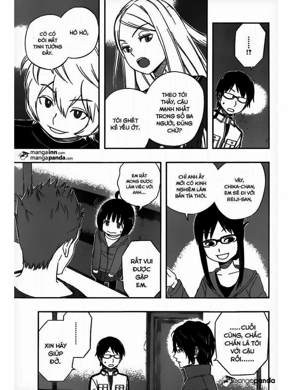 Truyện Tranh Kỷ Nguyên Trigger - World Trigger trang 7