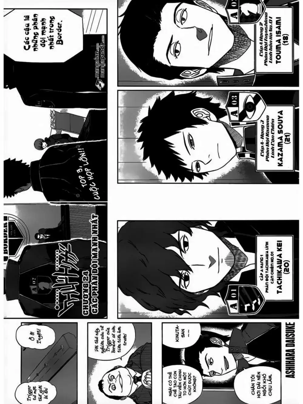 Truyện Tranh Kỷ Nguyên Trigger - World Trigger trang 7