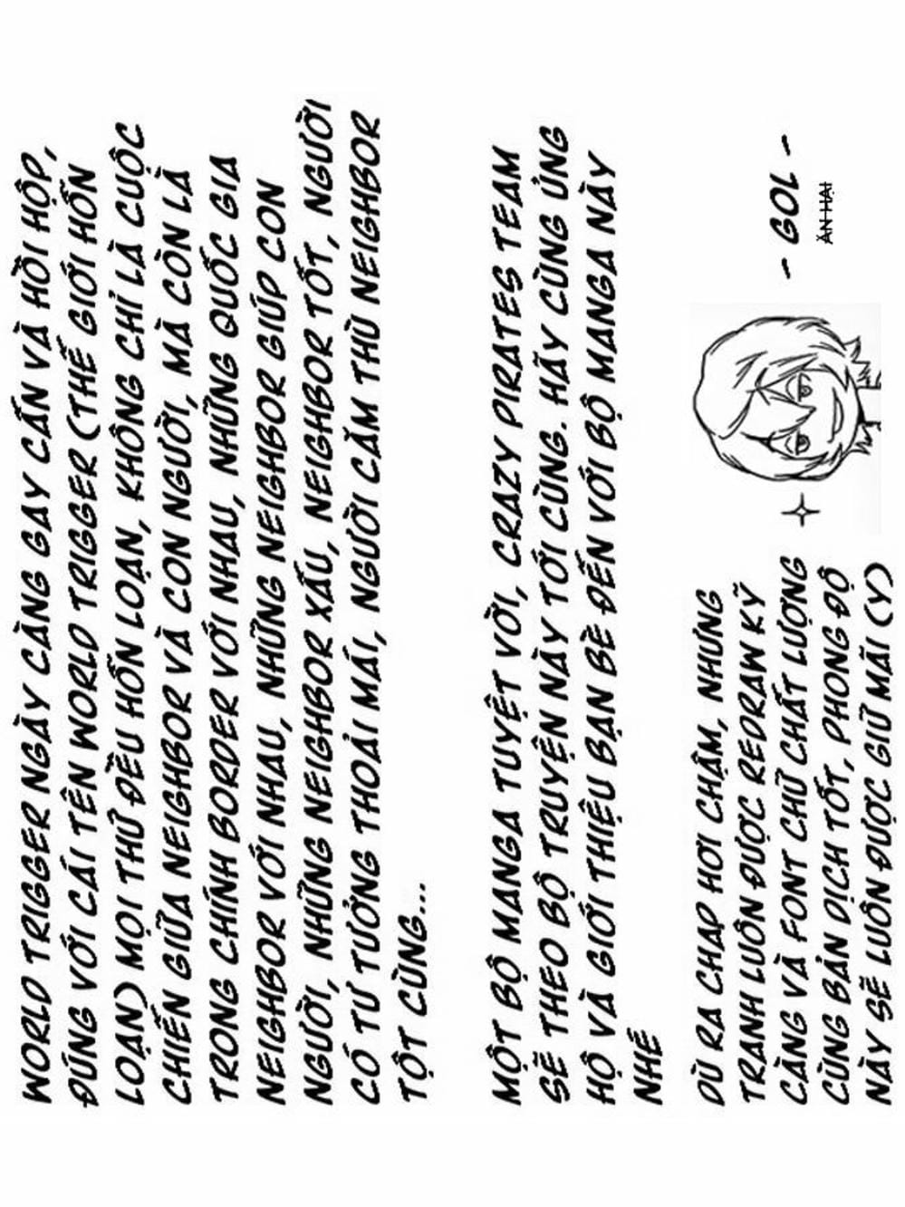 Truyện Tranh Kỷ Nguyên Trigger - World Trigger trang 7