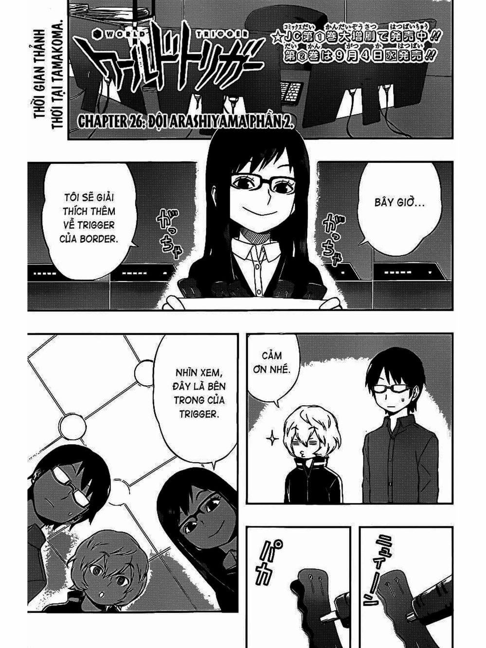 Truyện Tranh Kỷ Nguyên Trigger - World Trigger trang 7