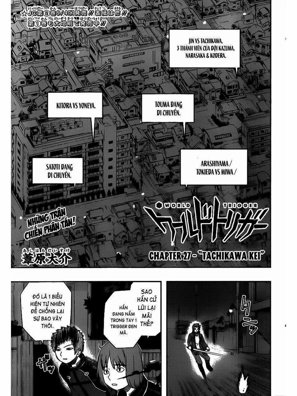 Truyện Tranh Kỷ Nguyên Trigger - World Trigger trang 7