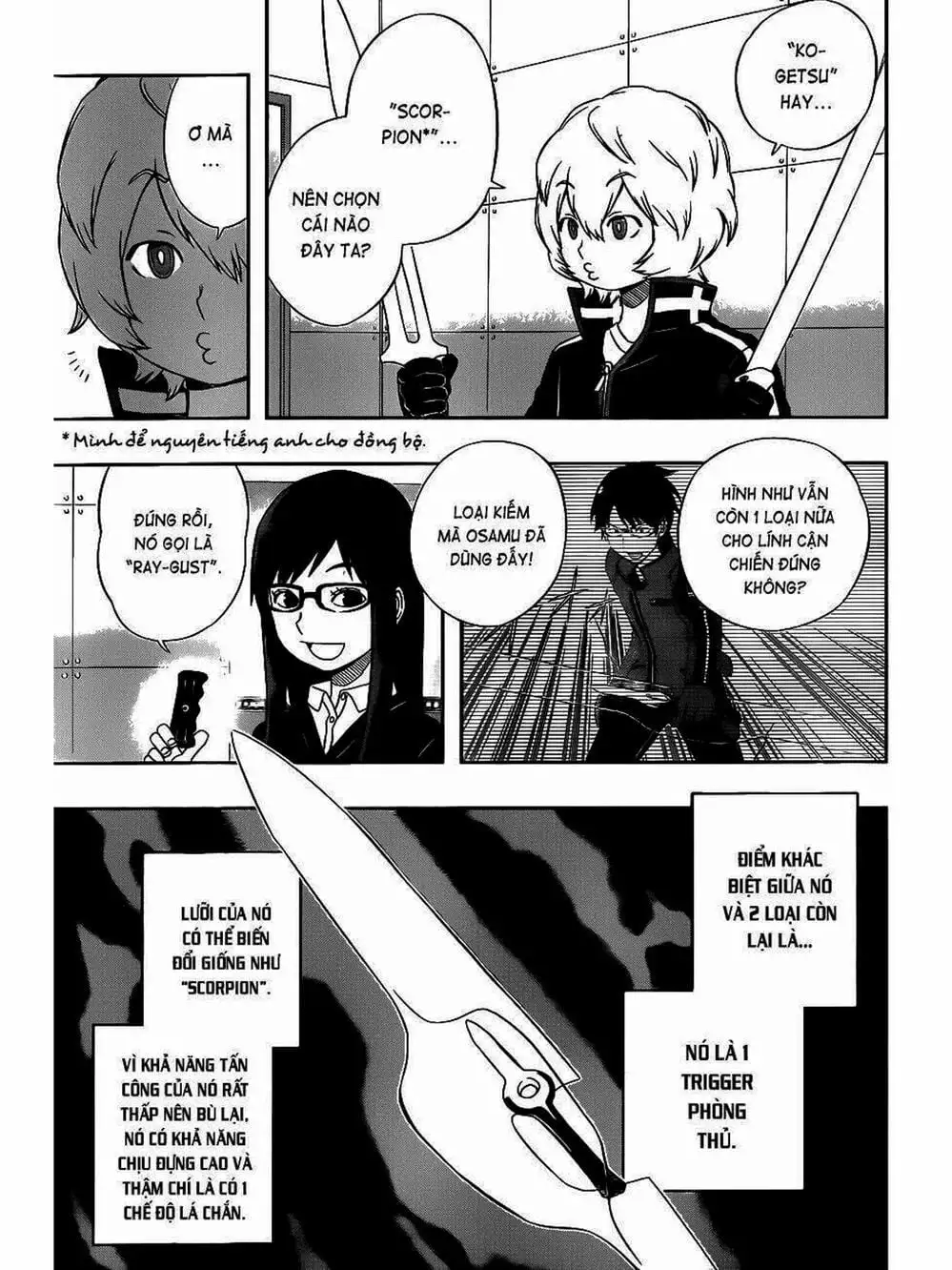 Truyện Tranh Kỷ Nguyên Trigger - World Trigger trang 7