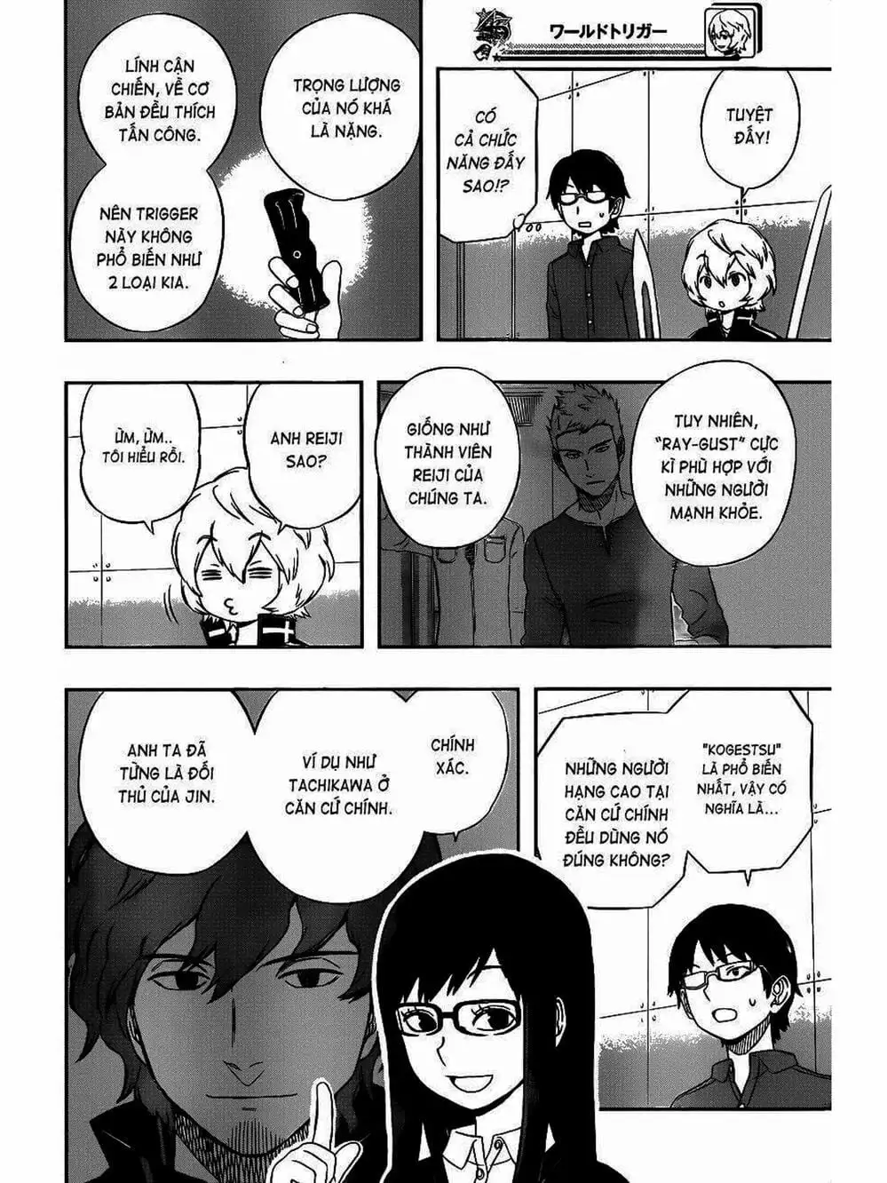 Truyện Tranh Kỷ Nguyên Trigger - World Trigger trang 7