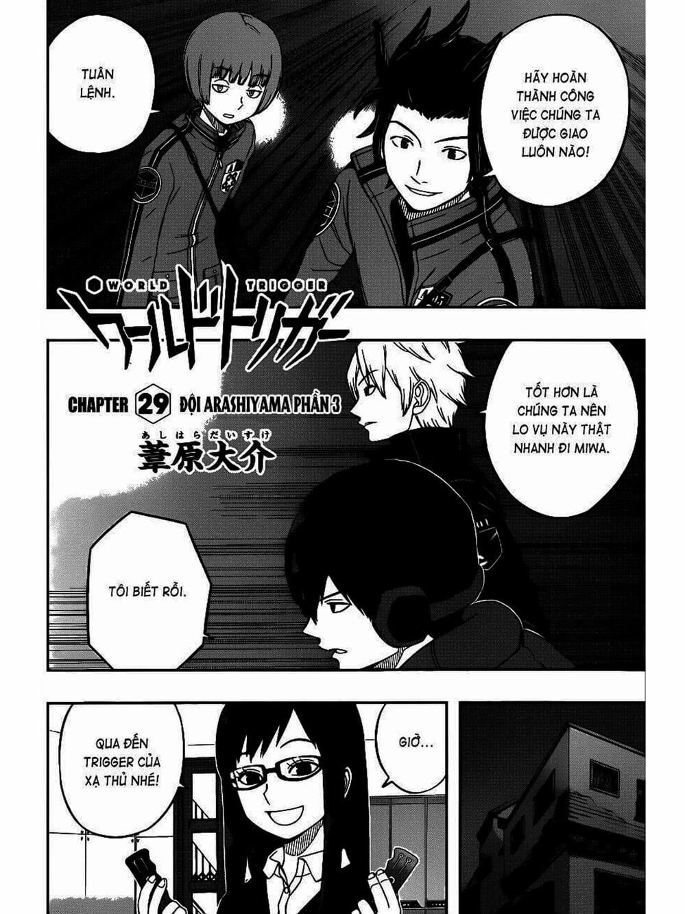 Truyện Tranh Kỷ Nguyên Trigger - World Trigger trang 7