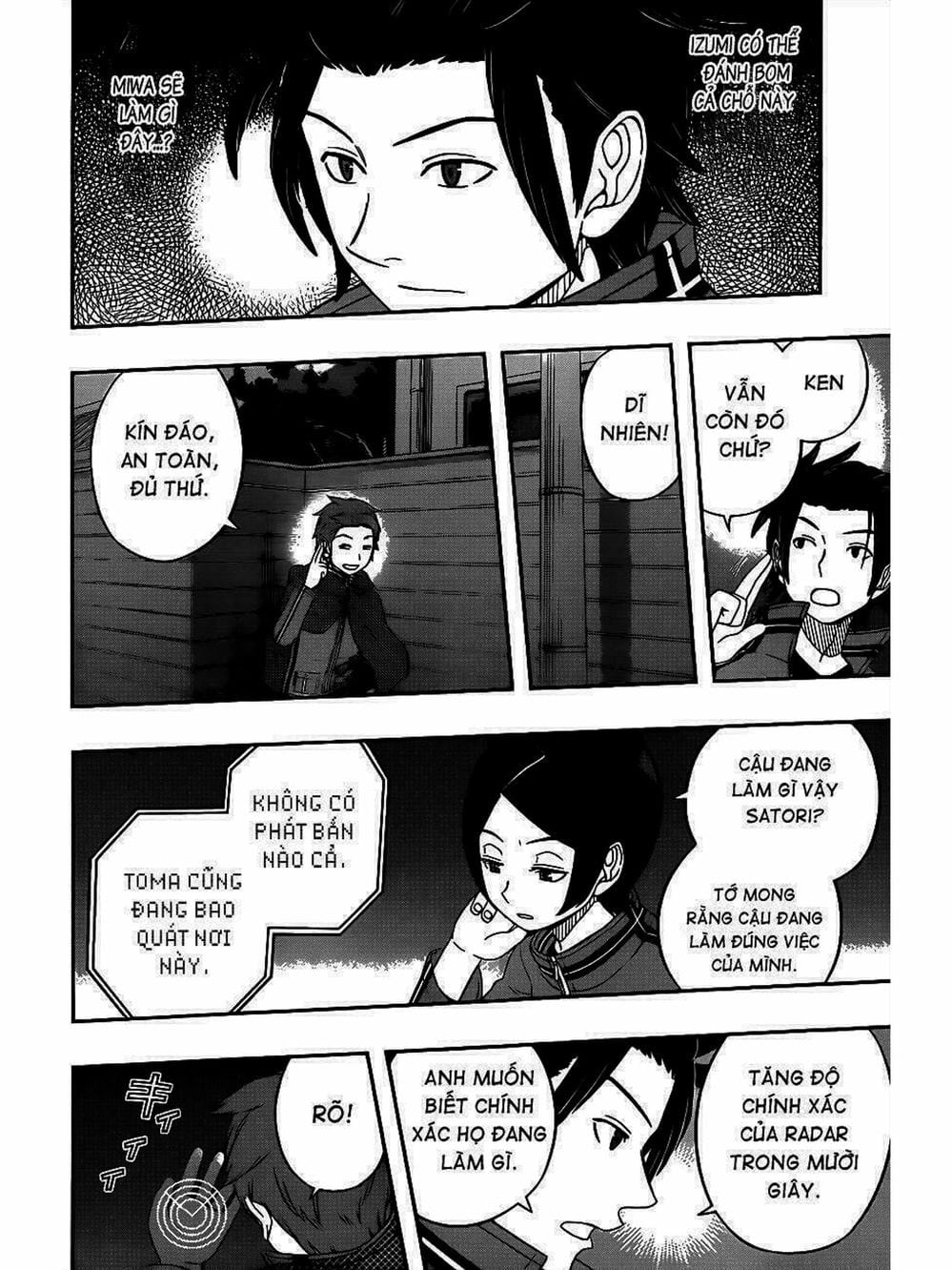 Truyện Tranh Kỷ Nguyên Trigger - World Trigger trang 7