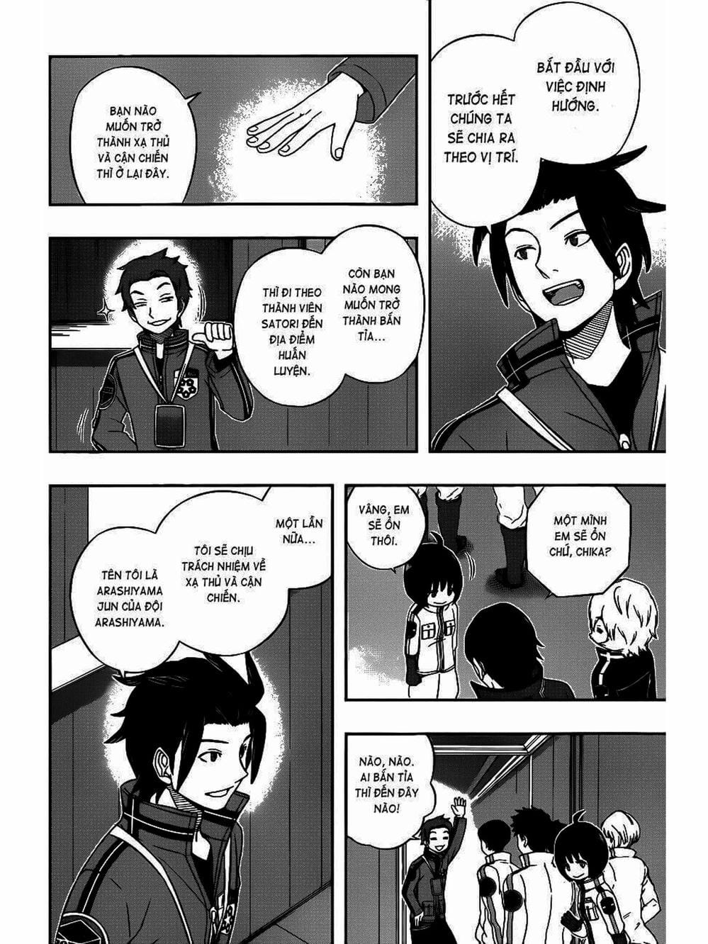 Truyện Tranh Kỷ Nguyên Trigger - World Trigger trang 7