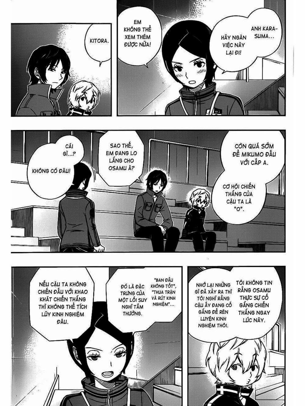 Truyện Tranh Kỷ Nguyên Trigger - World Trigger trang 7