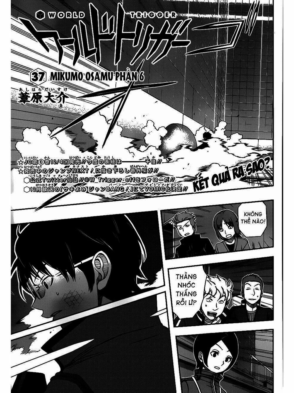 Truyện Tranh Kỷ Nguyên Trigger - World Trigger trang 7