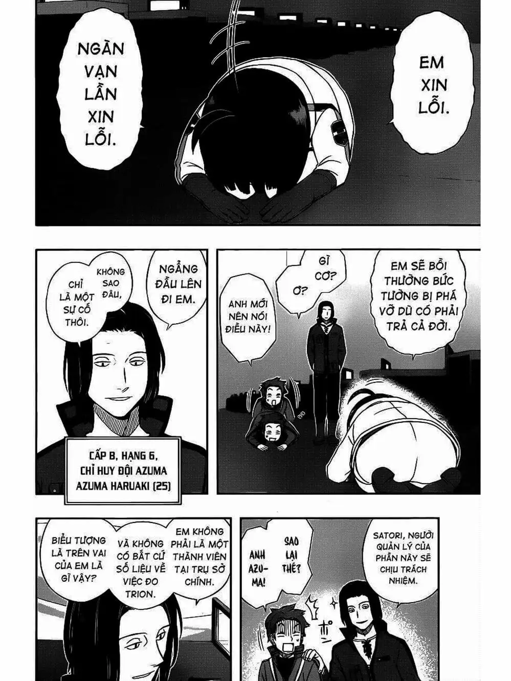 Truyện Tranh Kỷ Nguyên Trigger - World Trigger trang 7