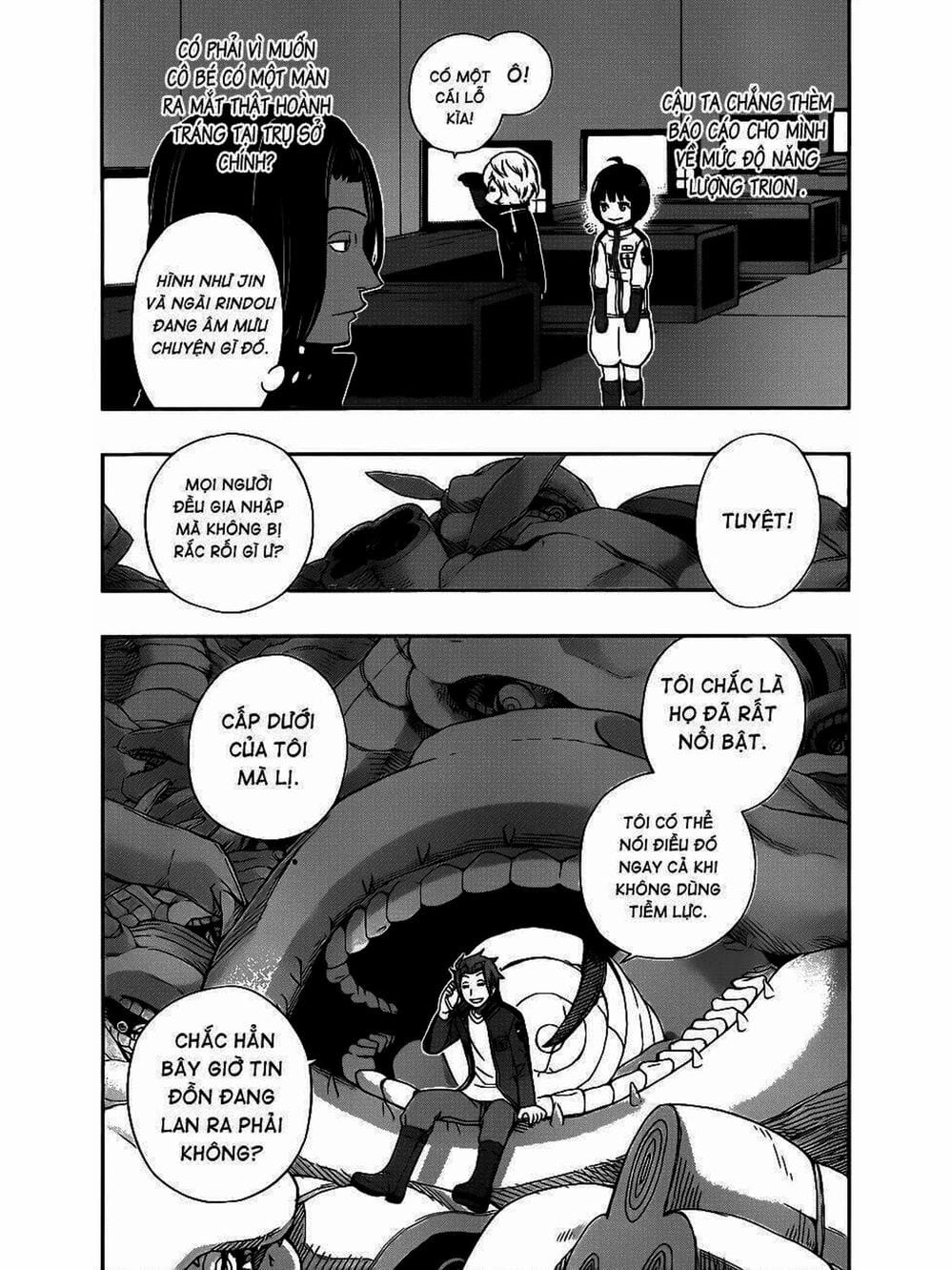 Truyện Tranh Kỷ Nguyên Trigger - World Trigger trang 7