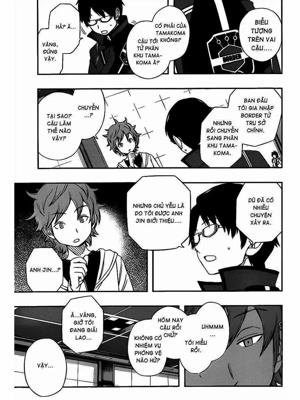 Truyện Tranh Kỷ Nguyên Trigger - World Trigger trang 7