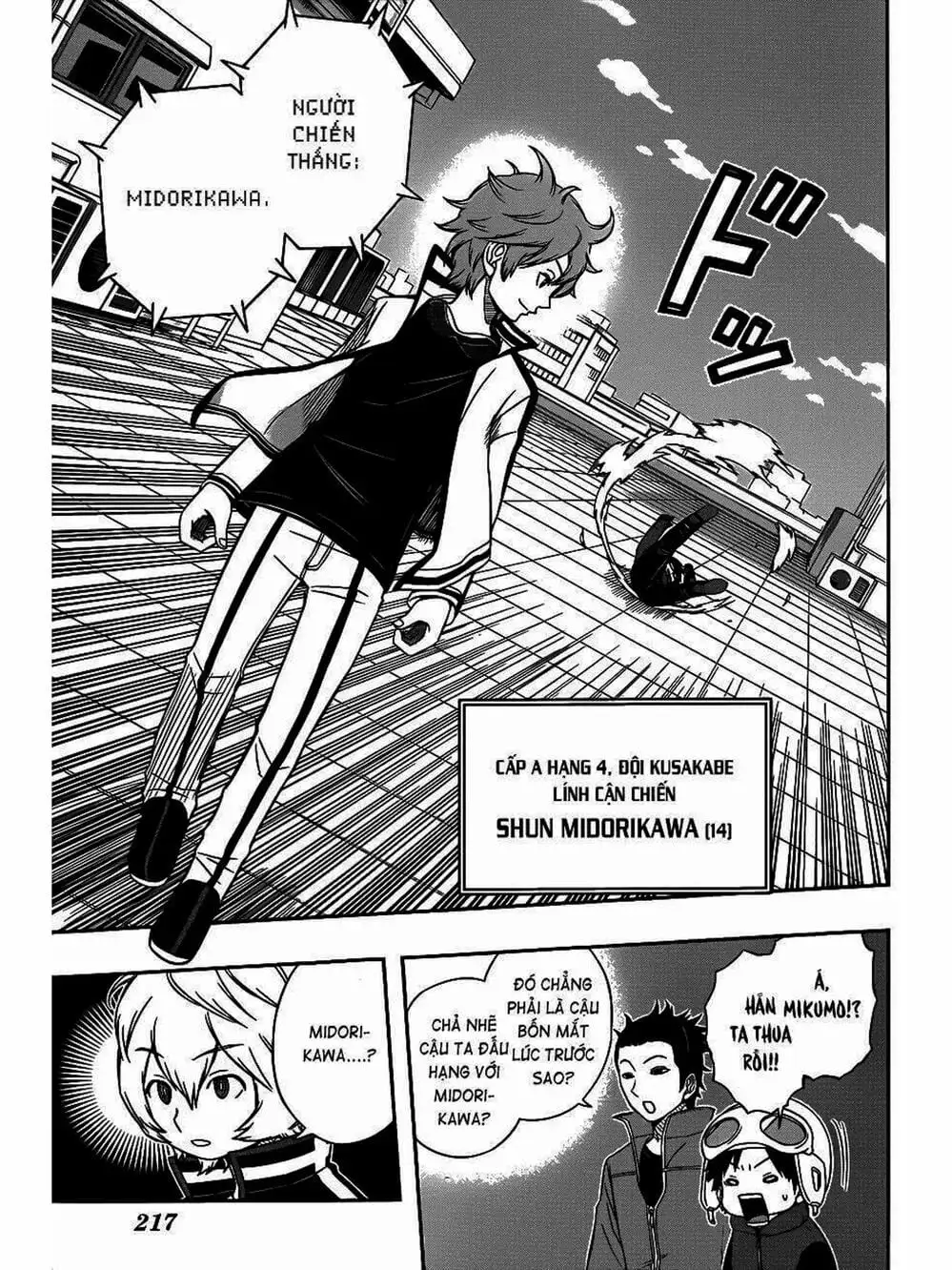 Truyện Tranh Kỷ Nguyên Trigger - World Trigger trang 7