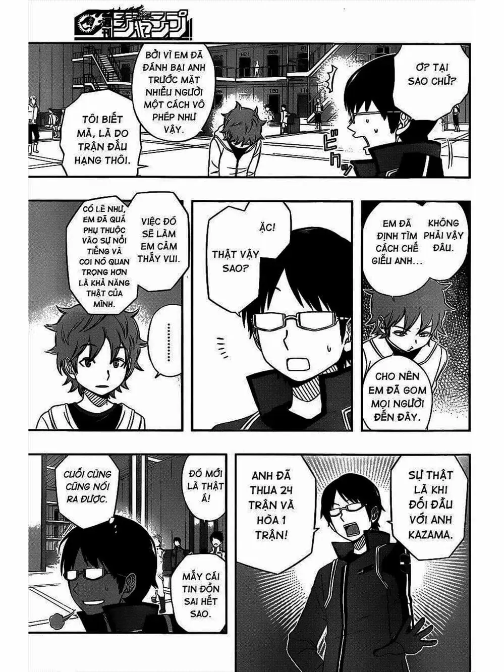 Truyện Tranh Kỷ Nguyên Trigger - World Trigger trang 7