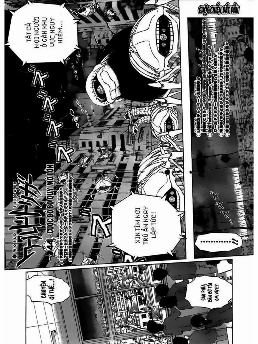 Truyện Tranh Kỷ Nguyên Trigger - World Trigger trang 7