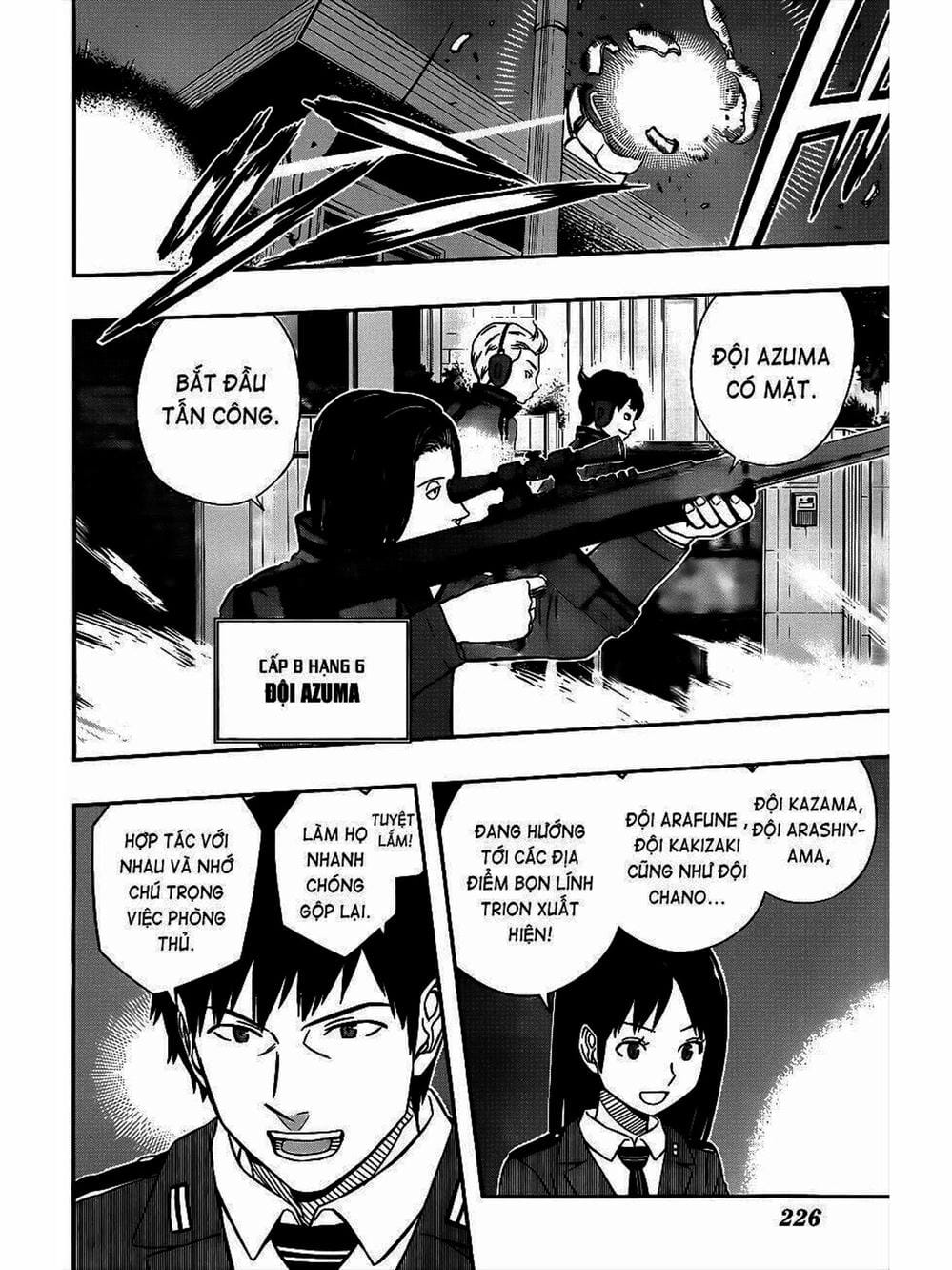 Truyện Tranh Kỷ Nguyên Trigger - World Trigger trang 7