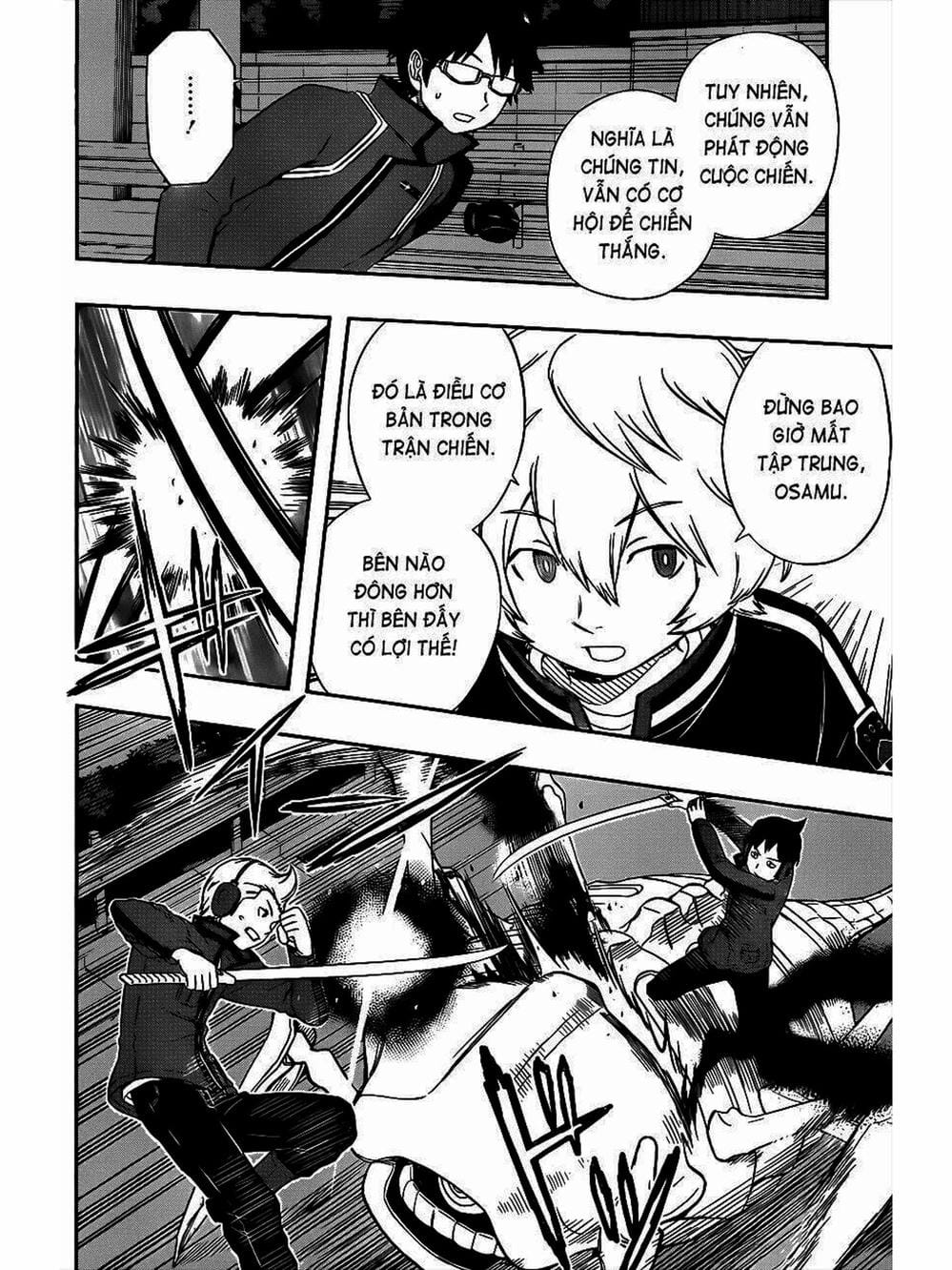 Truyện Tranh Kỷ Nguyên Trigger - World Trigger trang 7