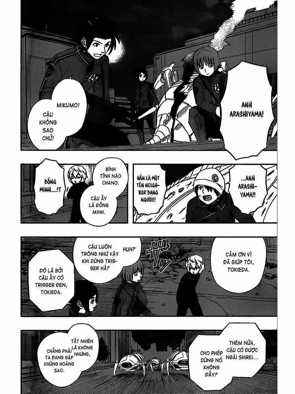 Truyện Tranh Kỷ Nguyên Trigger - World Trigger trang 7