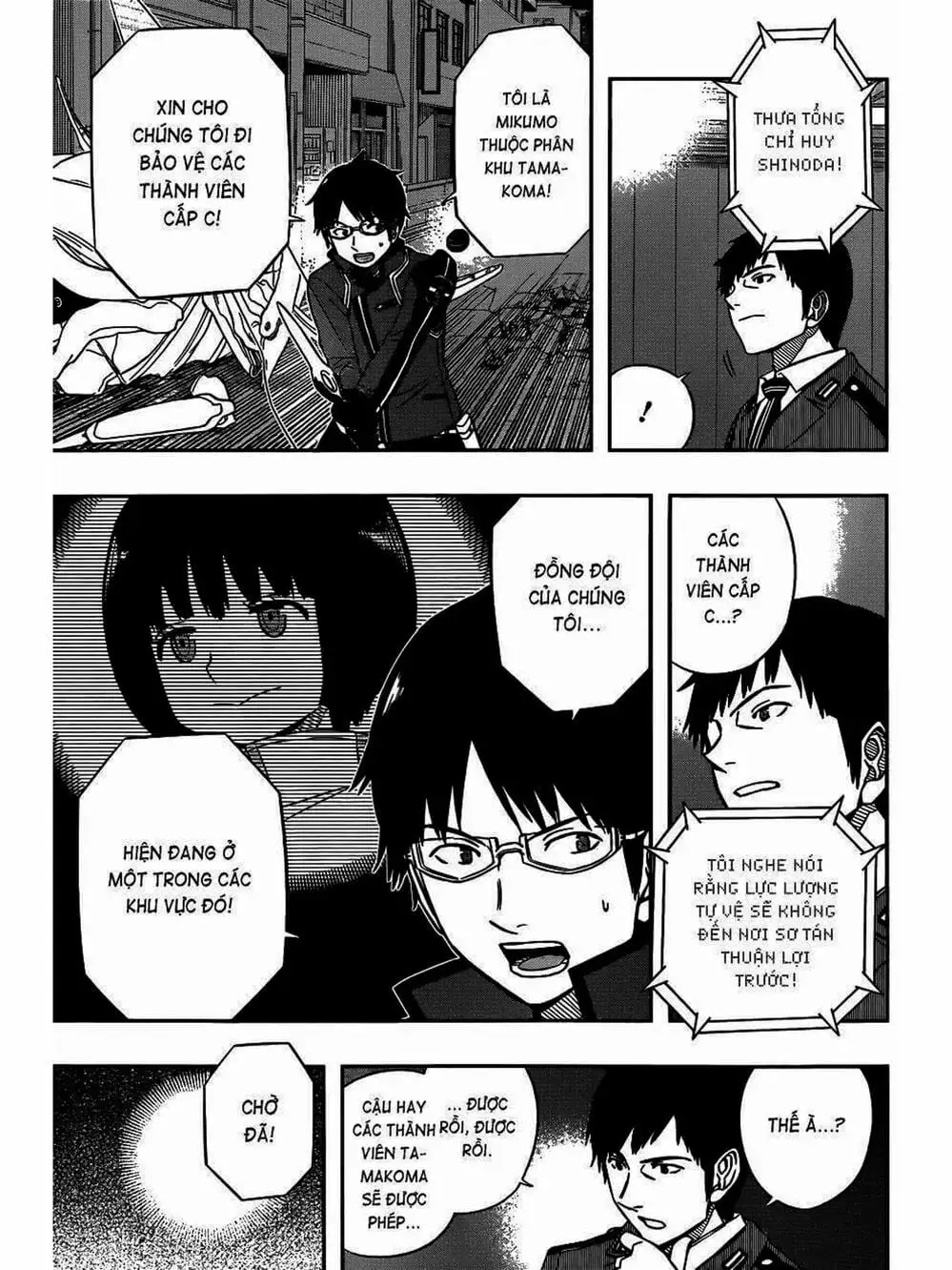 Truyện Tranh Kỷ Nguyên Trigger - World Trigger trang 7