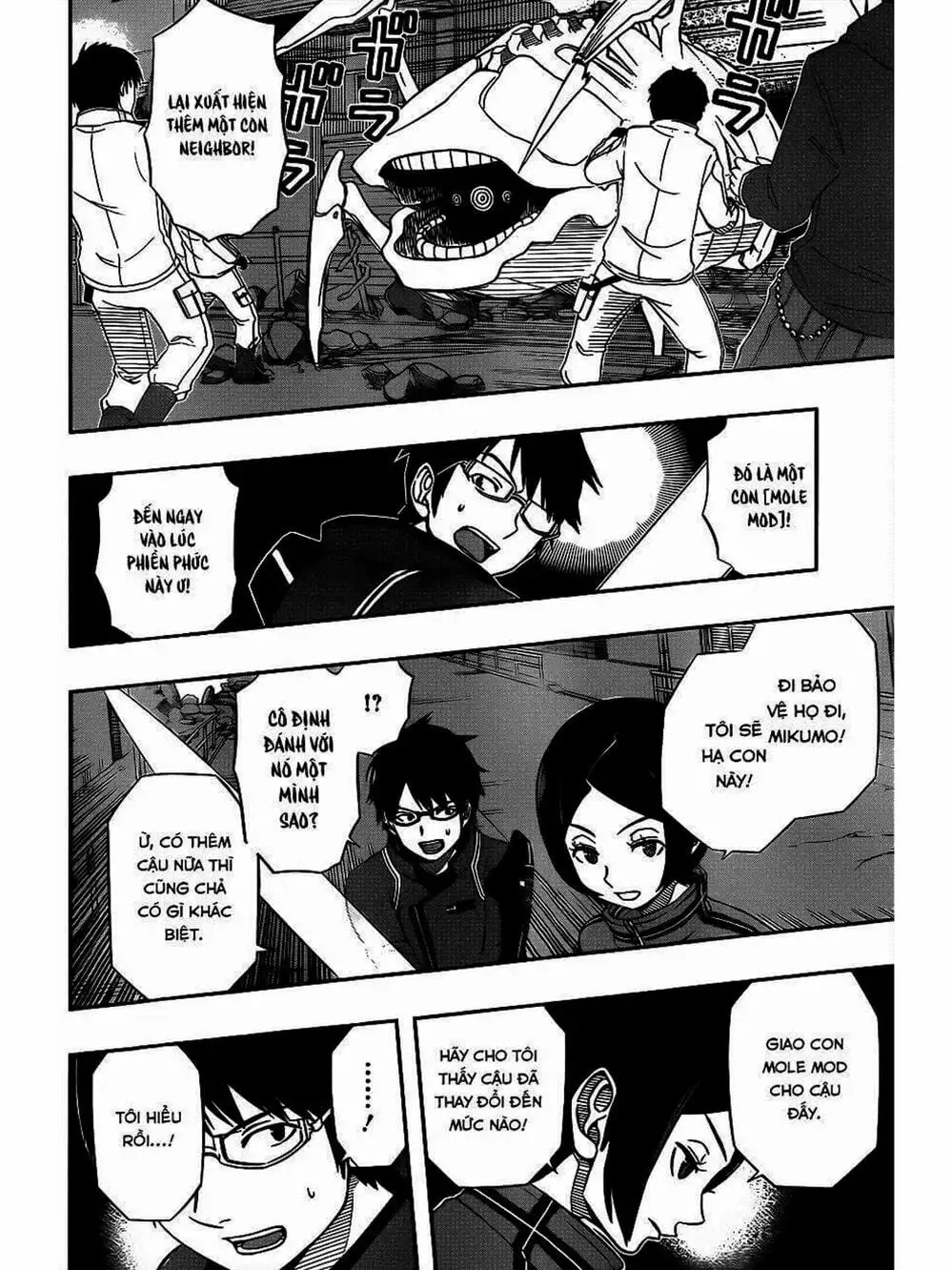 Truyện Tranh Kỷ Nguyên Trigger - World Trigger trang 7