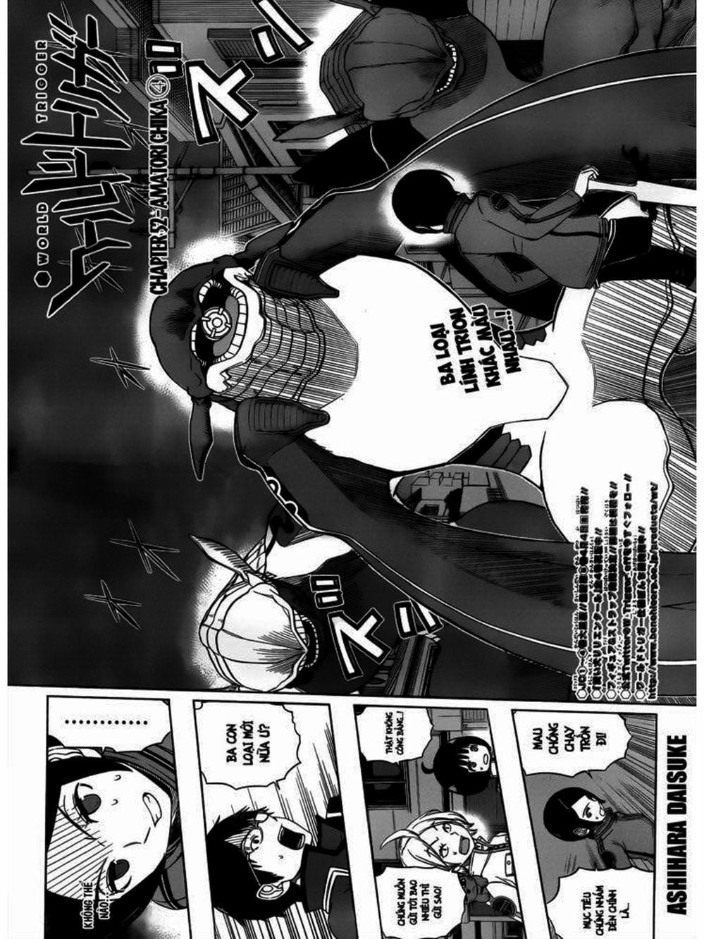 Truyện Tranh Kỷ Nguyên Trigger - World Trigger trang 7