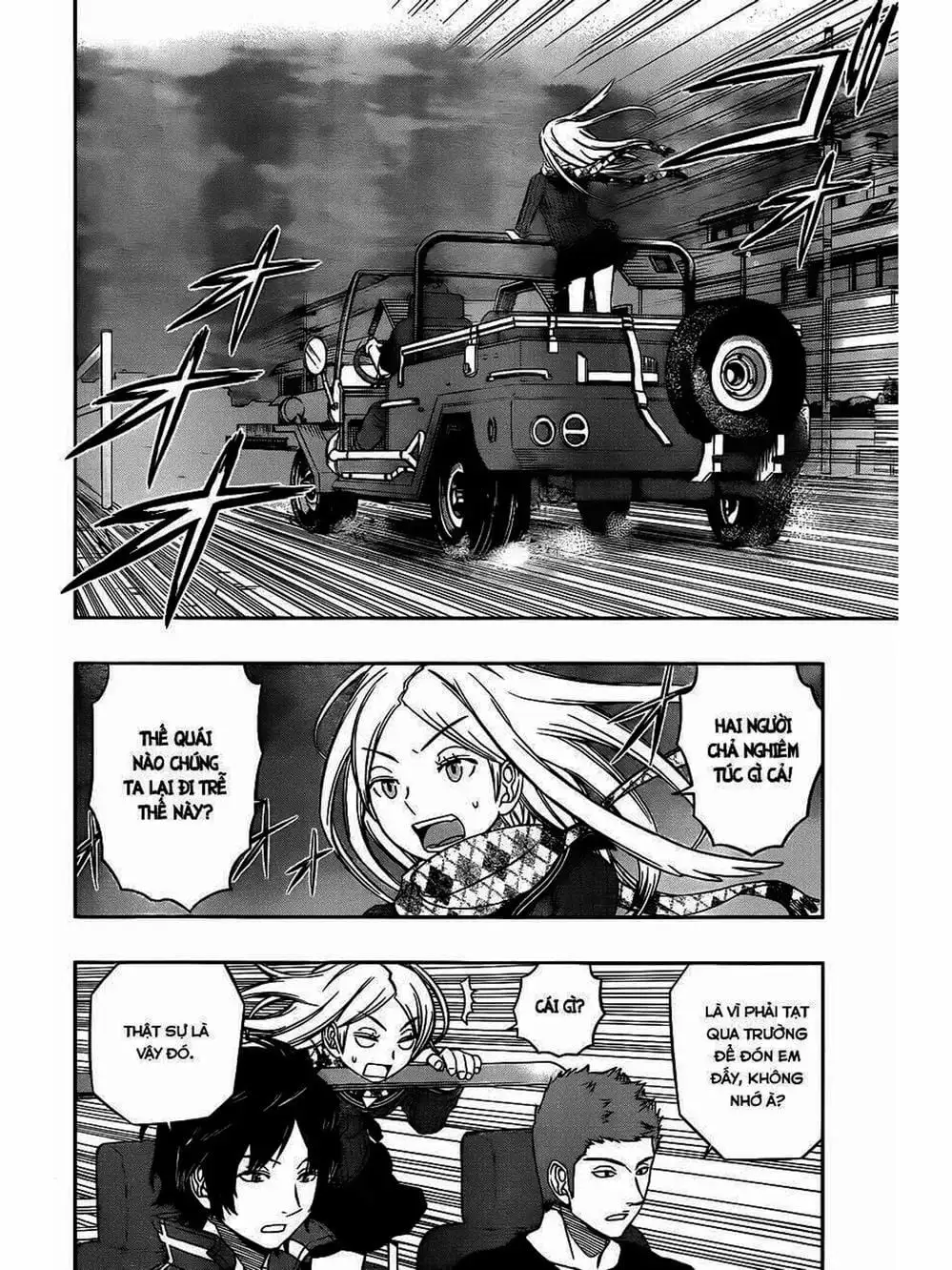 Truyện Tranh Kỷ Nguyên Trigger - World Trigger trang 7