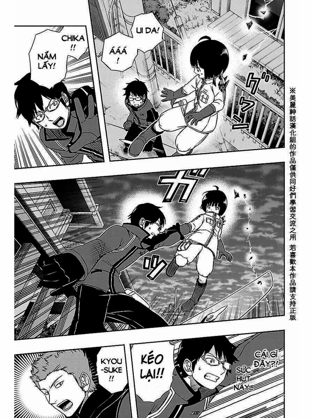 Truyện Tranh Kỷ Nguyên Trigger - World Trigger trang 7