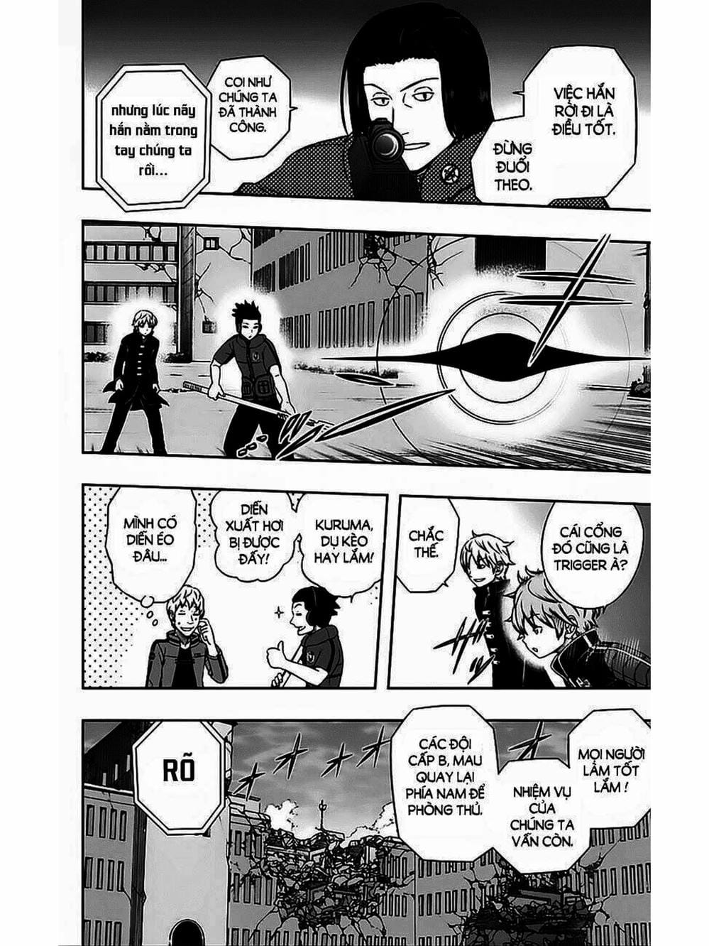 Truyện Tranh Kỷ Nguyên Trigger - World Trigger trang 7