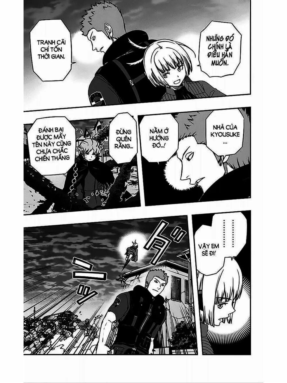 Truyện Tranh Kỷ Nguyên Trigger - World Trigger trang 7