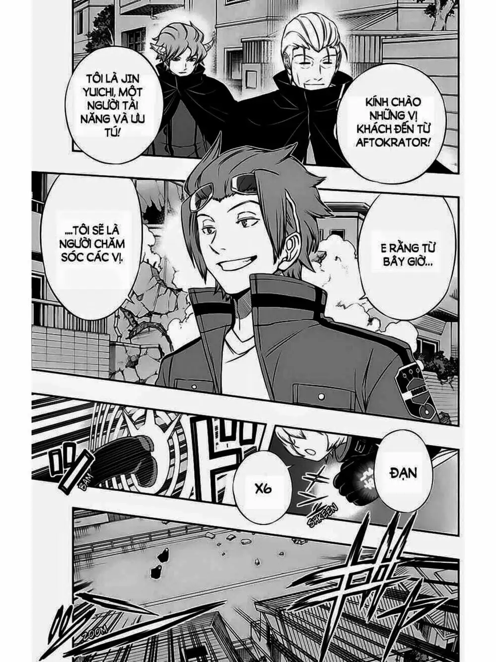 Truyện Tranh Kỷ Nguyên Trigger - World Trigger trang 7