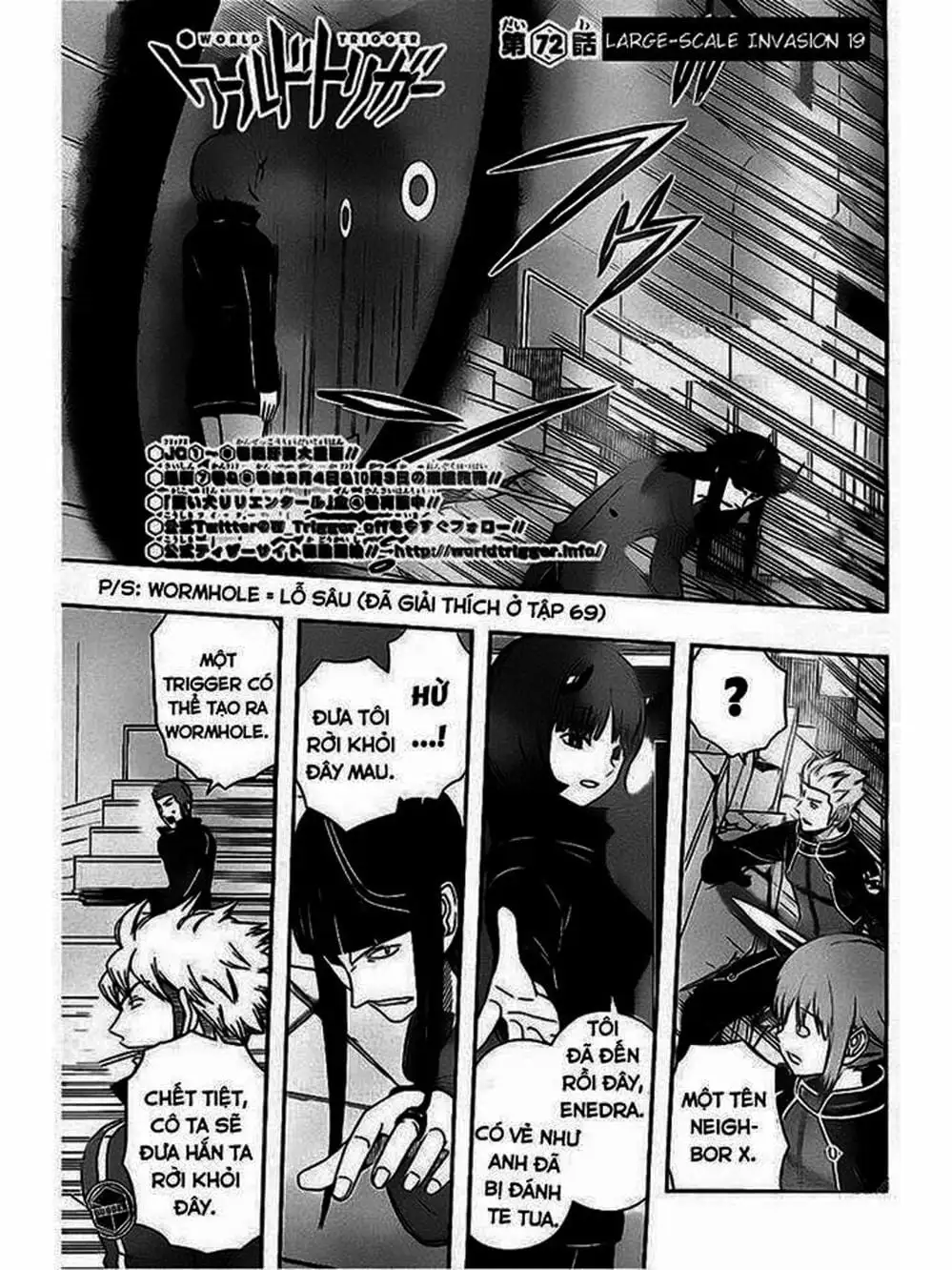 Truyện Tranh Kỷ Nguyên Trigger - World Trigger trang 7