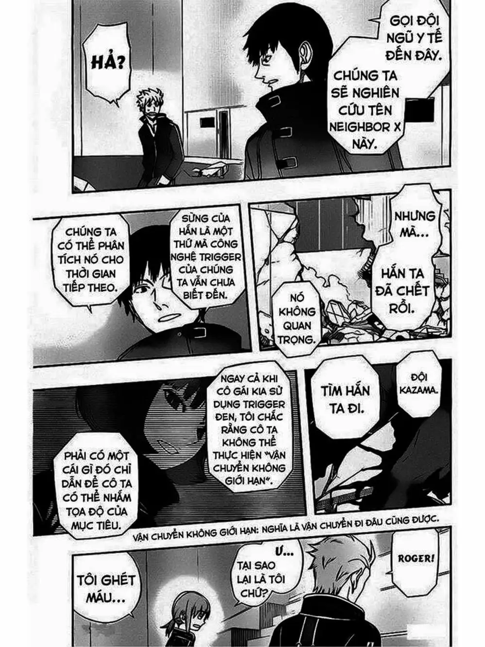 Truyện Tranh Kỷ Nguyên Trigger - World Trigger trang 7