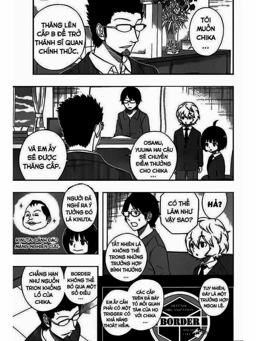 Truyện Tranh Kỷ Nguyên Trigger - World Trigger trang 7