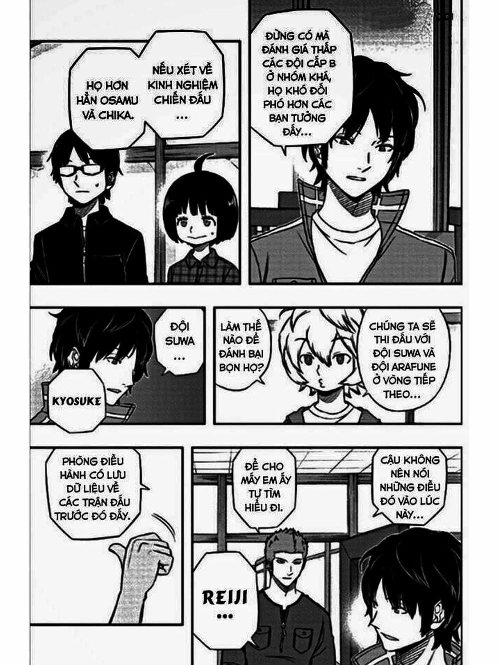 Truyện Tranh Kỷ Nguyên Trigger - World Trigger trang 7