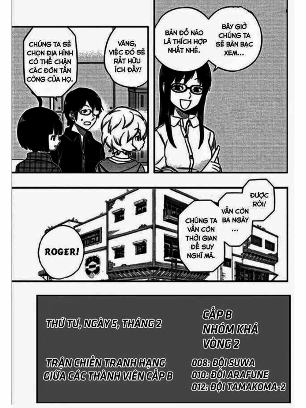 Truyện Tranh Kỷ Nguyên Trigger - World Trigger trang 7