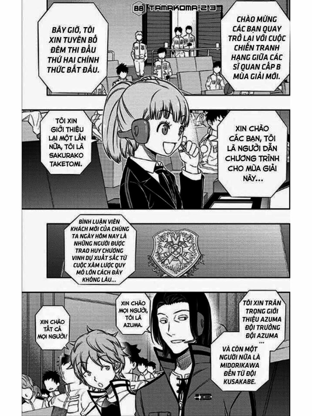 Truyện Tranh Kỷ Nguyên Trigger - World Trigger trang 7